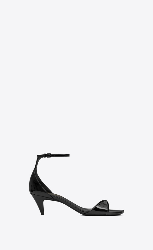 CHARLOTTE Sandals in patent leather